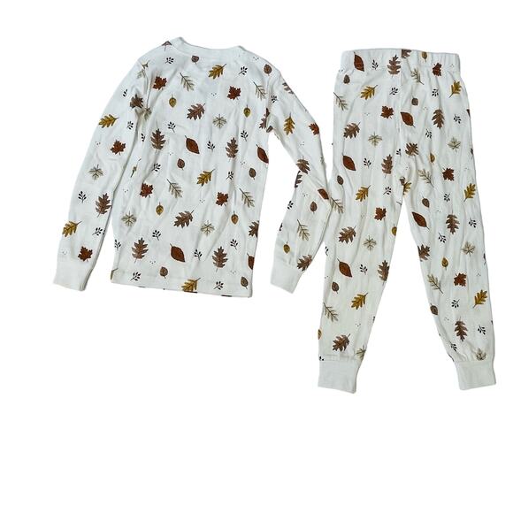 NWT Petit Lem Size 12 Fall Leaves Pajamas - Picture 4 of 6